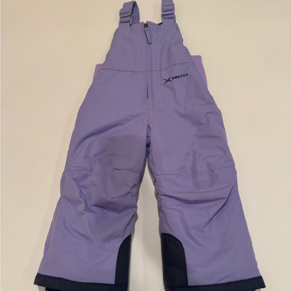 Arctix Kids Lavender Snow Bib Overalls size 2T